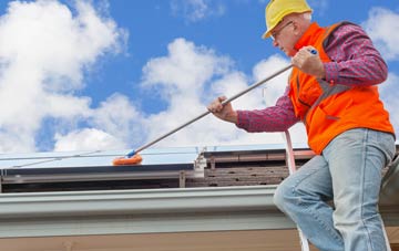 Blairburn soft wash roof cleaning